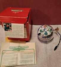 HALLMARK LIGHT & MOTION COUNTRY EXPRESS TRAIN VTG 1988 ORNAMENT BY LINDA SICKMAN picture