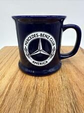 Mercedes-Benz Club America Dark Blue Ceramic Mug Cup picture
