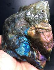 890g Rare Natural Labradorite Crystal Rough not Polished From Madagascar  X569 picture
