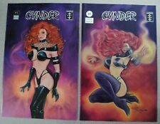 Vintage Immortelle Studios Cynder Comic Book #1 and #2 Never Read picture
