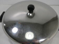 Vintage Farberware 6 qt Stainless Steel Stockpot Aluminum Clad Bottom W/ Lid picture
