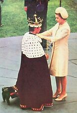 1969 Investiture of H.R.H Prince Charles, Prince of Wales Postcard - Y-10 picture
