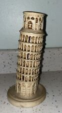 Vtg Leaning Tower of Pisa Figurine Statue Souvenir Italy 7 1/4
