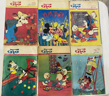 1985 : 1988 Lot 6 Mickey Mouse Original Arabic Comics مجلات ميكي كومكس ثمانينات picture