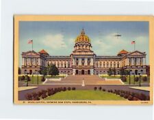 Postcard State Capitol Harrisburg Pennsylvania USA picture