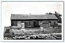 Hanover Kansas KS Postcard RPPC Photo Hollenberg Ranch Pony Express Station picture