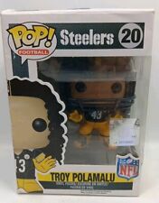 New Funko POP NFL  #20 Pittsburgh Steelers TROY PALAMALU Hall of Famer #43 Nice picture