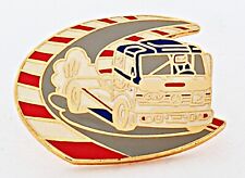 Vintage Authentic Mercedes Truck Racing Limited Edition Enamel Lapel Pin Badge picture