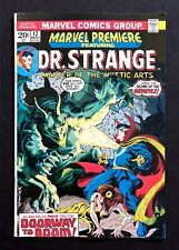 MARVEL PREMIERE #12 DR. STRANGE 1st Lila Queen of the Gypsies Nice copy 1973 picture