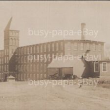 Vintage 1900s RPPC Holden's Woolen Mills Penacock New Hampshire Postcard picture