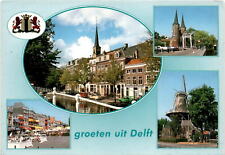 Delft, Mr. Kenneth Adams, Philip, NYC, Van Leer's, Amsterdam, Gent Postcard picture