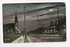 GA, Americus - Lee Street with Church in view - A07186 picture