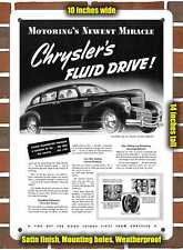 METAL SIGN - 1939 Chrysler Vintage Ad 18 picture