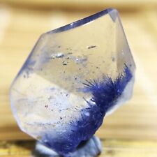 6.8Ct Very Rare NATURAL Beautiful Blue Dumortierite Quartz Crystal Specimen picture