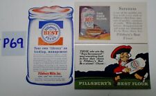Vintage Pillsbury BEST XXX FLOUR 1920's TRADE CARDS Ephemera P69 picture