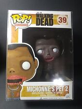 Funko Pop The Walking Dead #39 Michonne's Pet 2 W Protector  picture