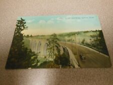 Spokane, Washington WA ~ Lotah Creek Bridge 1928 #406 picture