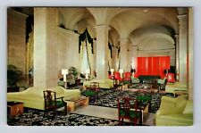 Cleveland OH-Ohio, Main Lobby, Hotel Cleveland, Advertisement, Vintage Postcard picture