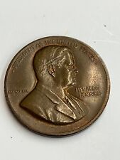 VINTAGE HERBERT HOOVER INAUGURATION BRONZE COIN picture