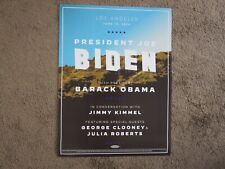 New An Evening with Joe Biden Barack Obama Jimmy Kimmel Los Angeles Poster picture