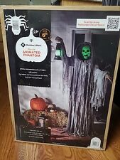 Members Mark Pre-Lit LED Animated Phantom Motion Activated Halloween Decor 6ft picture