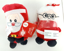 Christmas House Santa Clause & Mrs. Clause Plush Dolls 5