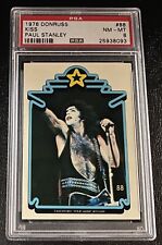 1978 Donruss Kiss PSA 8 #88 Paul Stanley Band Trading Card Rock Music Rare 70s picture