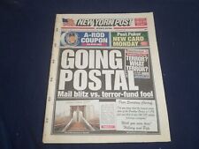 2006 JUNE 2 NEW YORK POST NEWSPAPER- CUT FEDERAL ANTI-TERROR AID TO NYC- NP 5575 picture