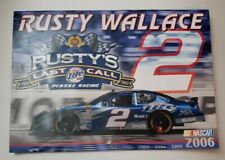Rusty Wallace 2006 Calendar picture