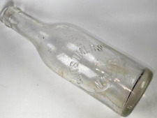 Early Crown Top CONSUMERS New Orleans LA. Bottle Bottling Clear SS Soda picture