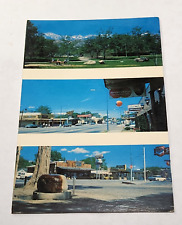 c1960s Sierra Nevada Lone Pine California Street View Multi Vintage Postcard picture