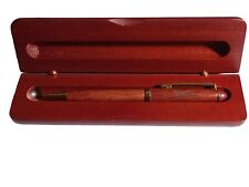 Rosewood Wooden Pen With Case From The Phoenix Park Hotel picture