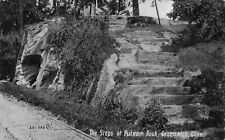 CT~CONNECTICUT~GREENWICH~THE STEPS AT PUTNAM ROCK~C.1910 picture