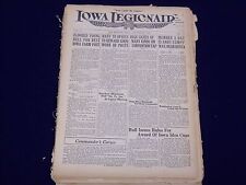 1928-1929 IOWA LEGIONAIRE NEWSPAPER LOT - DES MOINES IOWA - ARTICLES - NP 1852 picture