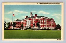 Indianapolis IN-Indiana, U.S Veterans Hospital, Antique Vintage Postcard picture