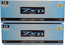 Zen Light 100'S Cigarette Tubes -2 Pack, 250 Ct per Box picture