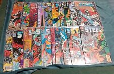 Steel (DC Comics) Mixed Lot Of 20 Comics ( picture