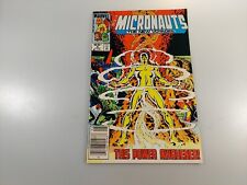 Vintage 1985 Marvel Comics The Micronauts The New Voyages #9  picture