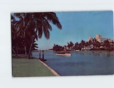 Postcard Looking Across Indian Creek Florida USA picture
