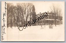 Real Photo Hartwick Seminary College Building At Otsego NY New York RPPC RP J431 picture