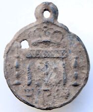 Ancient Judaica Jewish Amulet Pendant Kabbalah 18-19th Century (Y23-10) picture