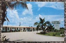 Vintage Hickman’s Motel Stuart Florida Unused Chrome Postcard Dexter Press picture