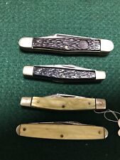 4 Vintage CAMILLUS Pocket Knives Folding Knife picture
