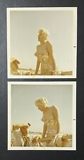 Two 1959 Marilyn Monroe Original Photo Some Like It Hot Stills Candid picture
