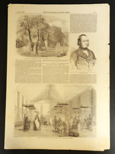 The Illustrated London News June 12, 1852 VTG Newspaper Palace Pushwa Hebrides picture