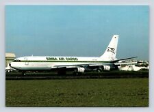 Simba Air Cargo B-707-336C 6Y-SIM c/n 20517 Ostend 1997 Airplane Postcard Vtg A5 picture