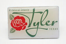 Tyler Texas Red Rose A Natural Beauty Vintage Lapel Pin picture