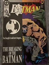 BATMAN #497 RARE 3rd prints BANE '93 DC comics. Store In Pedigree Collection picture