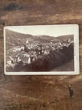 Vintage Cabinet Card. Panamaniac view of Ruhla, Germany. picture