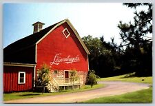 Postcard Leinenkugel's Beer Brewing Company Red Barn Chippewa Falls WI A24 picture